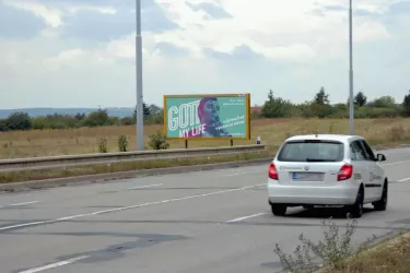 Drčkova, Brno, Brno, billboard