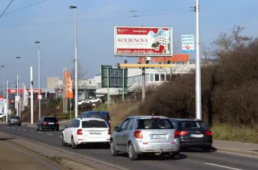 Kolbenova, Praha 9, Praha 09, billboard