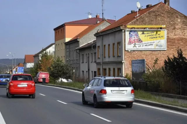 Lidická /O.Březiny E49,I/27, Plzeň, Plzeň, billboard