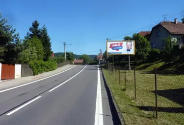 Říčanská I/49, Vizovice, Zlín, billboard