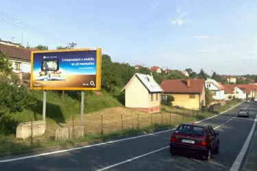 Říčanská I/49, Vizovice, Zlín, billboard