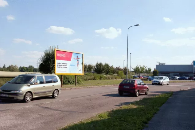 Rašínova tř. TESCO, Hradec Králové, Hradec Králové, billboard