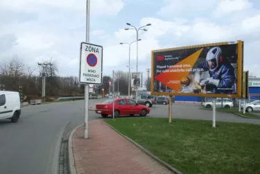 Opavská OC GALERIE,TESCO, Ostrava, Ostrava, billboard
