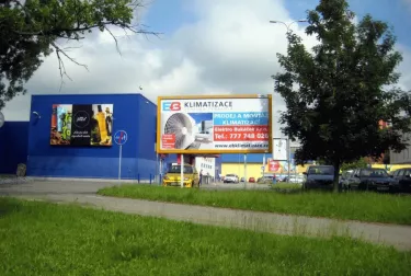 Kojetínská TESCO, Přerov, Přerov, billboard