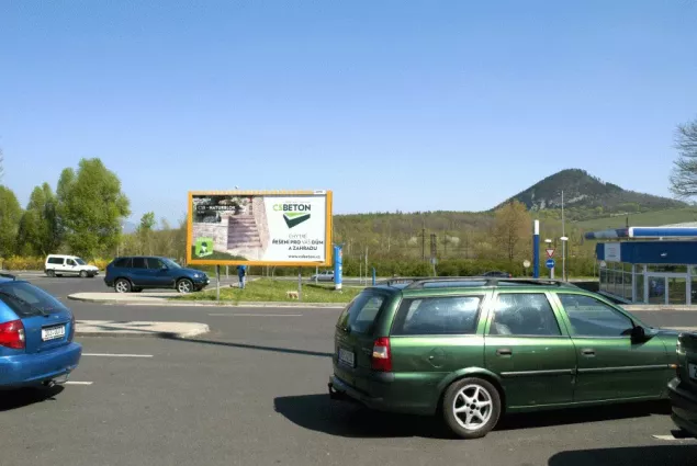 Rudolická TESCO, Most, Most, billboard