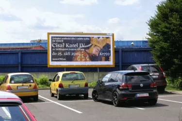 Ústecká TESCO, Děčín, Děčín, billboard