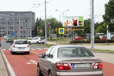 Novinářská OC FUTURUM,TESCO, Ostrava, Ostrava, billboard prizma