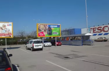 Soběslavská TESCO, Tábor, Tábor, billboard