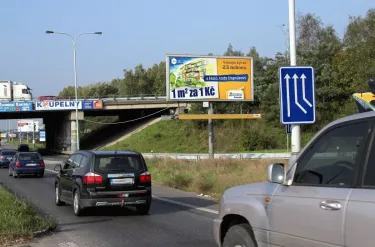 Náchodská /Chlumecká, Praha 9, Praha 20, billboard prizma