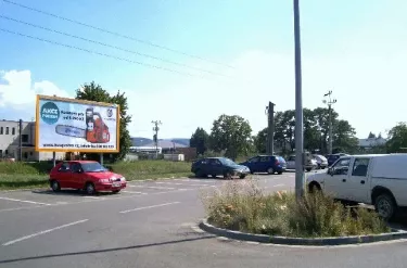 Rybářská TESCO, Uherský Brod, Uherské Hradiště, billboard