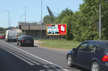Děčínská II, Ústí nad Labem, Ústí nad Labem, billboard