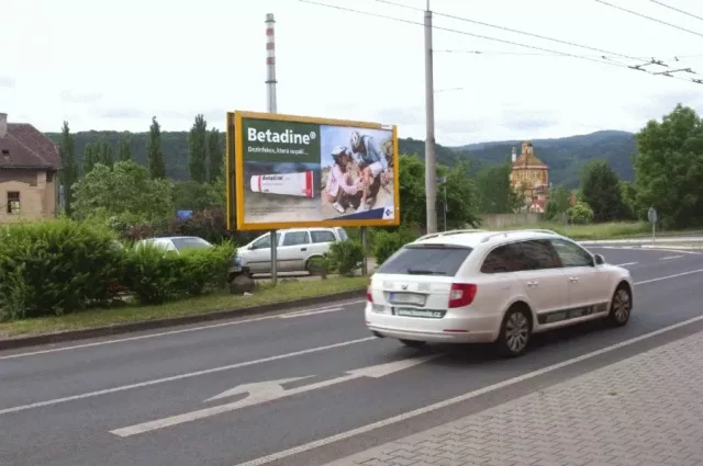 Seifertova TESCO, Ústí nad Labem, Ústí nad Labem, billboard