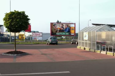 Kolínská KAUFLAND, Nymburk, Nymburk, billboard