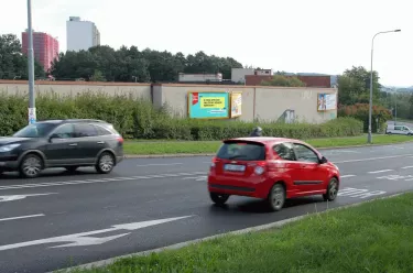 Čs.exilu, Praha 4, Praha 12, billboard