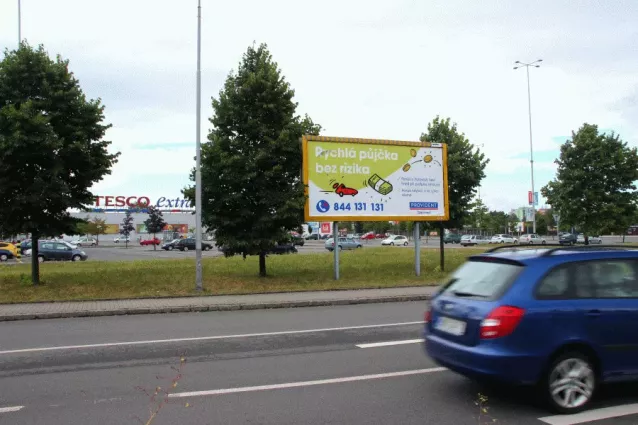 Prodloužená TESCO, Ostrava, Ostrava, billboard