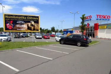 Opavská OC GALERIE,TESCO, Ostrava, Ostrava, billboard