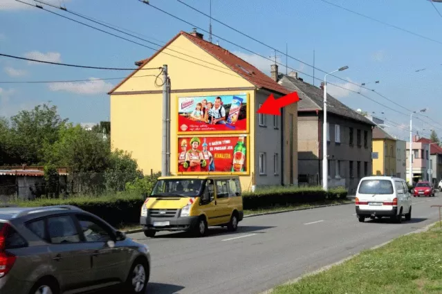 Dašická /Luční, Pardubice, Pardubice, billboard
