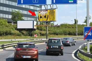 Štěrboholská spoj. /Průmyslová, Praha 10, Praha 15, billboard prizma