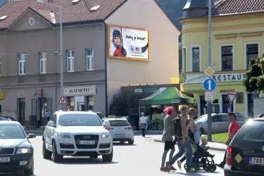 Zbraslavské nám., Praha 5, Praha 16, billboard