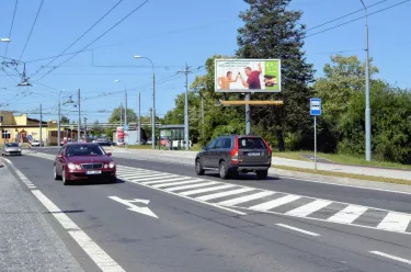 Borská /Na Pomezí, Plzeň, Plzeň, billboard prizma