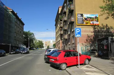 Lounských, Praha 4, Praha 04, billboard