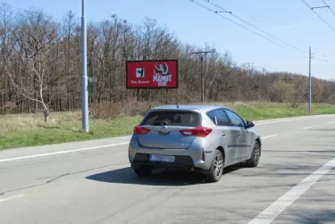 Chironova /Libušina tř., Brno, Brno, billboard