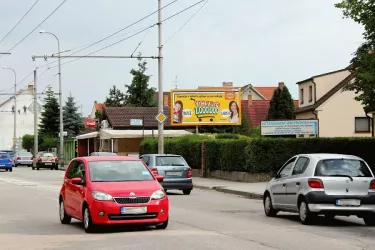 Husova tř. /Zahradní, České Budějovice, České Budějovice, billboard