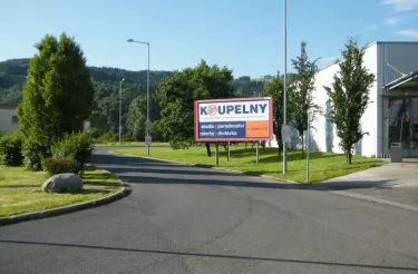 Polská KAUFLAND, Náchod, Náchod, billboard