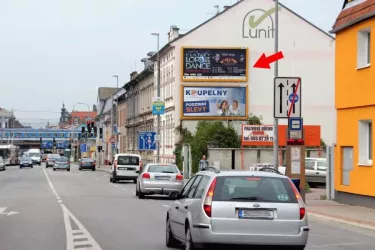 Rudolfovská tř. /Vodní, České Budějovice, České Budějovice, billboard