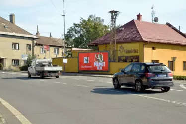 Dr.Stojana I/55, Hulín, Kroměříž, billboard