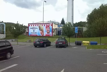 Jasenická KAUFLAND, Vsetín, Vsetín, billboard