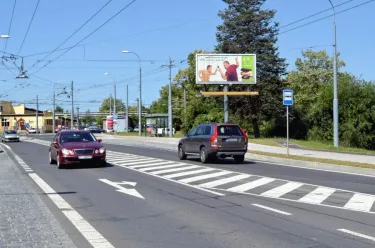 Borská /Na Pomezí, Plzeň, Plzeň, billboard prizma