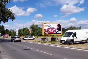 Bezručova /Fr.Kriegela, Mělník, Mělník, billboard