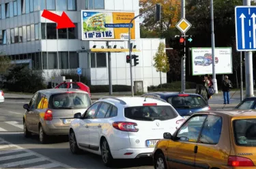 Úzká /Uhelná OC VAŇKOVKA,TESCO, Brno, Brno, billboard prizma