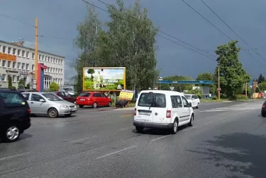 Brněnská /Březinova TESCO, Jihlava, Jihlava, billboard