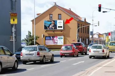 Plzeňská /Koněprusy, Beroun, Beroun, billboard prizma