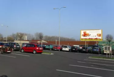 Masarykova TESCO, Valašské Meziříčí, Vsetín, billboard
