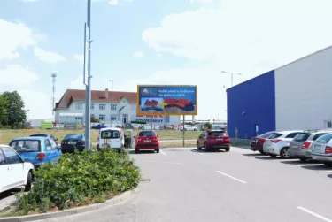 Lidická TESCO, Břeclav, Břeclav, billboard