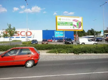 Šumperská TESCO, Uničov, Olomouc, billboard