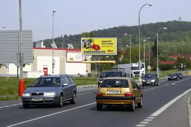 Ortenova KAUFLAND, Kutná Hora, Kutná Hora, billboard prizma