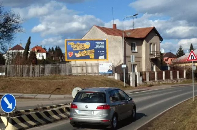 Palackého, Český Brod, Kolín, billboard