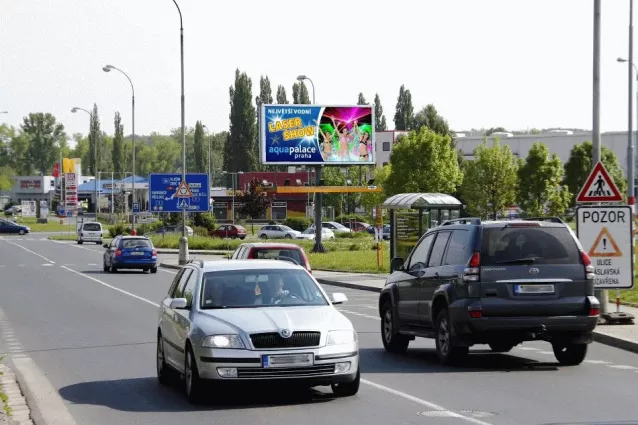 Ortenova KAUFLAND, Kutná Hora, Kutná Hora, billboard prizma