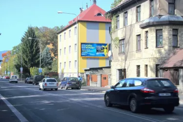 Vratislavická, Liberec, Liberec, billboard
