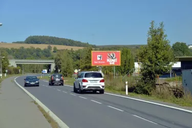 Zádveřice, II/492,Zádveřice, Zlín, billboard