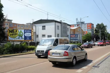 Nepomucká /Jasmínová I/20, Plzeň, Plzeň, billboard