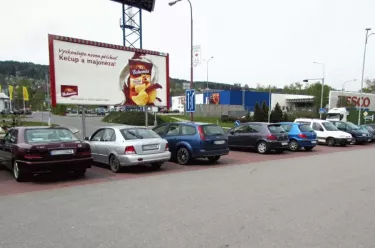 E.Beneše KAUFLAND,TESCO, Česká Třebová, Ústí nad Orlicí, billboard