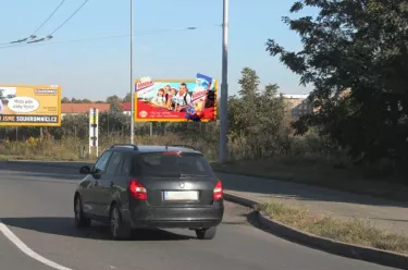 Pardubická ALBERT HM, Hradec Králové, Hradec Králové, billboard