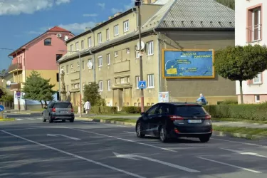 Záhlinická /Sadová I/55, Hulín, Kroměříž, billboard