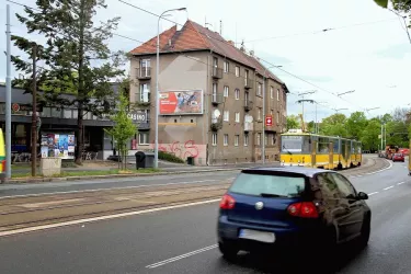Klatovská tř. /Majerova, Plzeň, Plzeň, billboard prizma