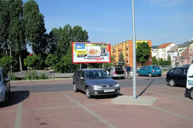 Jiráskova KAUFLAND, Litvínov, Most, billboard